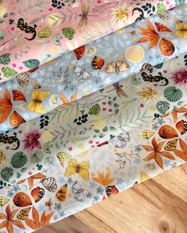 tkaniny ze wzorami moondog