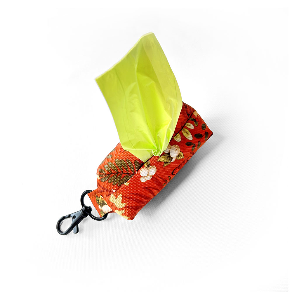 autumn pomarańczowe etui na worki