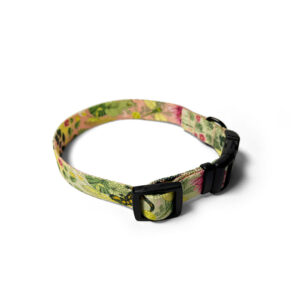 obroża lakeside zielona z salamandrą