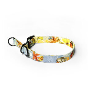 niebieska obroża półzacisk