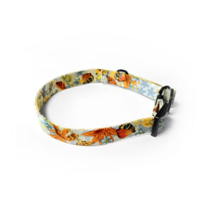 martingale w błękicie z motylami