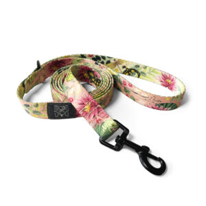 różowa smycz miejska moondog