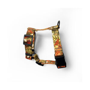 szelki z printem w ćmy i grzyby