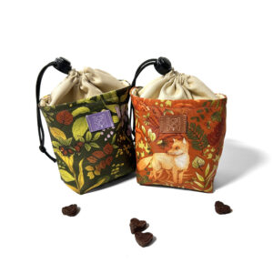 jesienna torebka na psie przysmaki