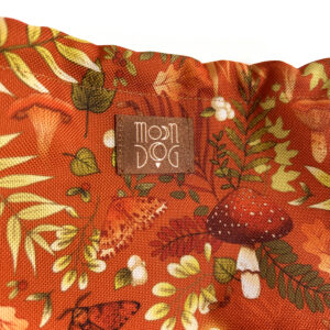 pomarańczowy snood dla psów