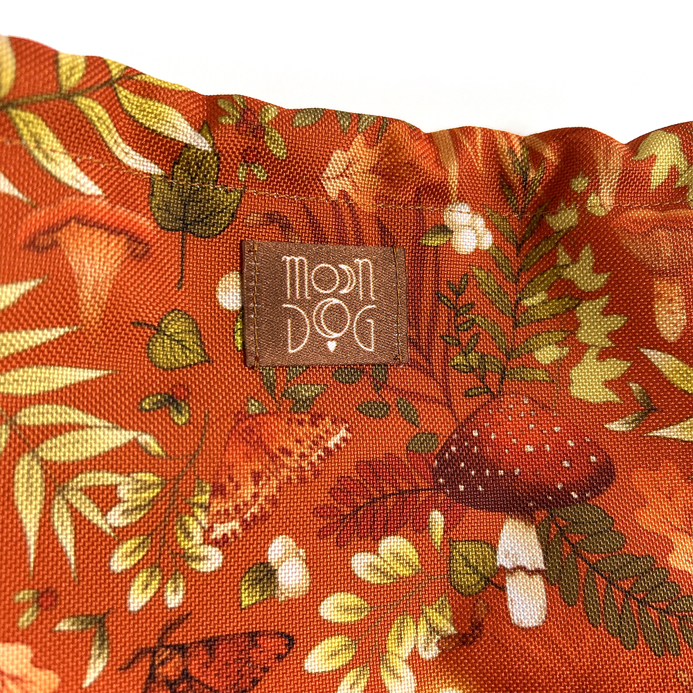 pomarańczowy snood dla psów