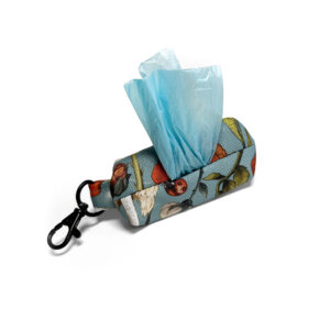 pojemnik na woreczki dla psa błękit