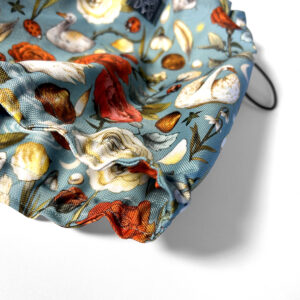 kwiatowy snood dla psa