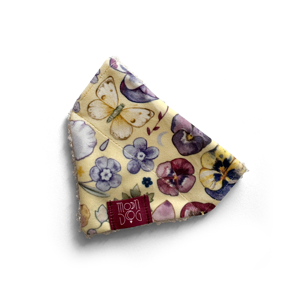 Bandana welurowa FLOWERBED
