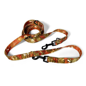 smycz przepinana zielona jesienna