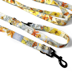 smycz przepinana kwiaty