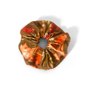 Welurowa scrunchie AUTUMN MOSS