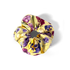 Alternative view of Welurowa scrunchie FLOWERBED BUTTERCUP