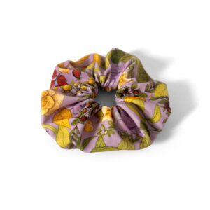 Alternative view of Welurowa scrunchie SEPTEMBER VIOLET