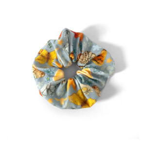 Welurowa scrunchie SUNDAY BLUE