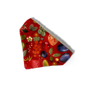 Alternative view of Bandana welurowa BERRIES