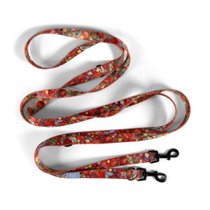 Smycz przepinana BERRIES CORAL / RUBY